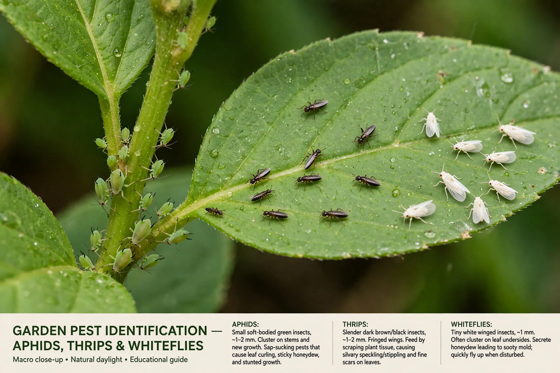 Aphids vs. Whiteflies vs. Thrips: How to Tell Them Apart
