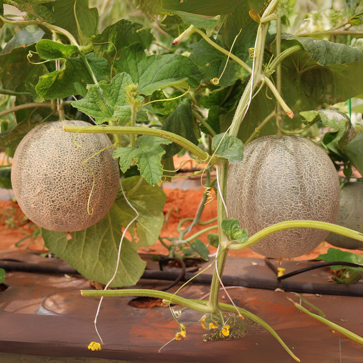 Cantaloupe Melon Seeds - Delicious Fruit, Perennial, 25 seeds