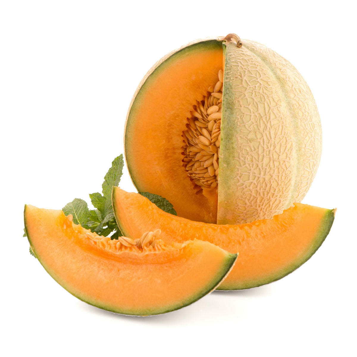 Planter's Cantaloupe Melon Seeds - Delicious Fruit, 30 seeds