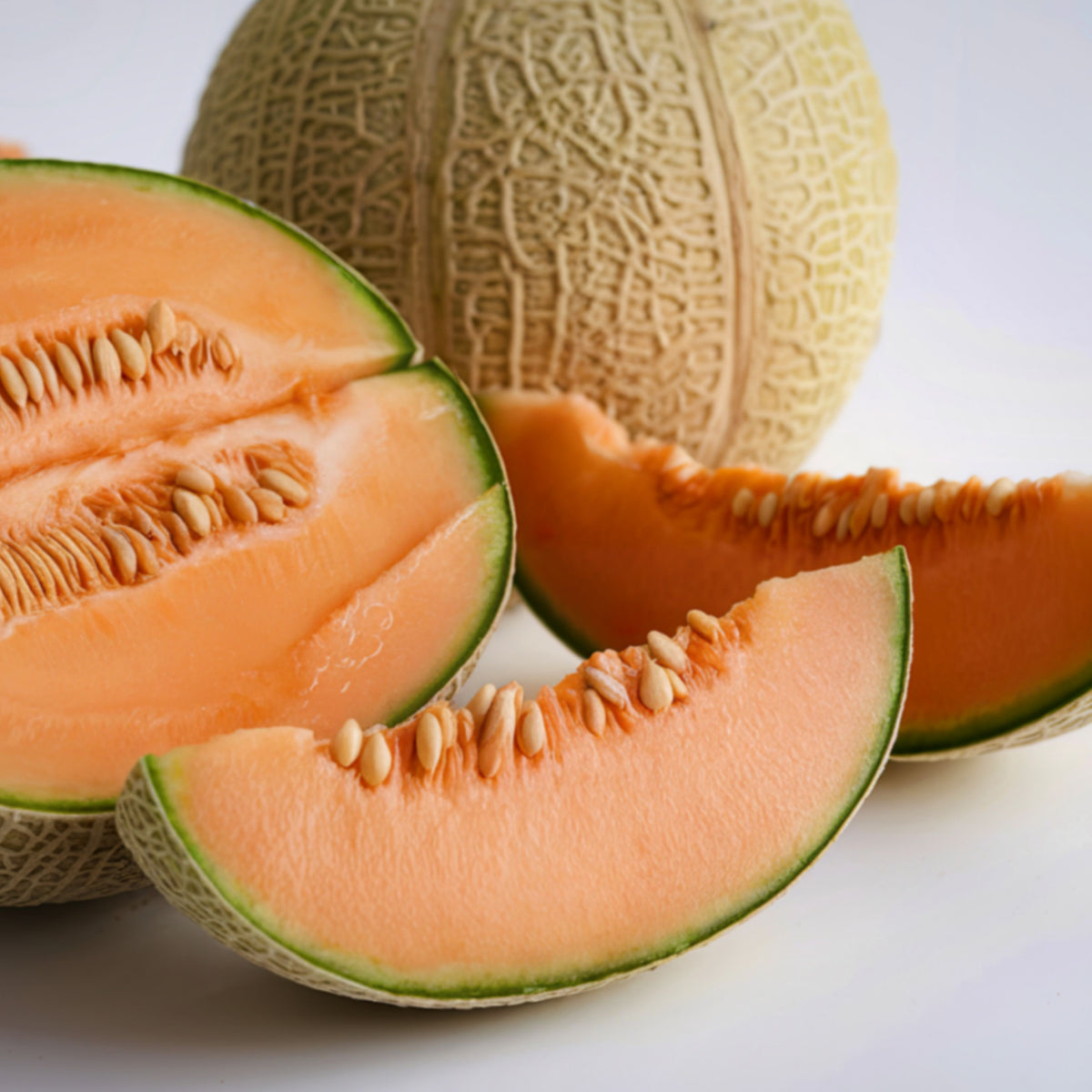 Planter's Cantaloupe Melon Seeds - Delicious Fruit, 30 seeds
