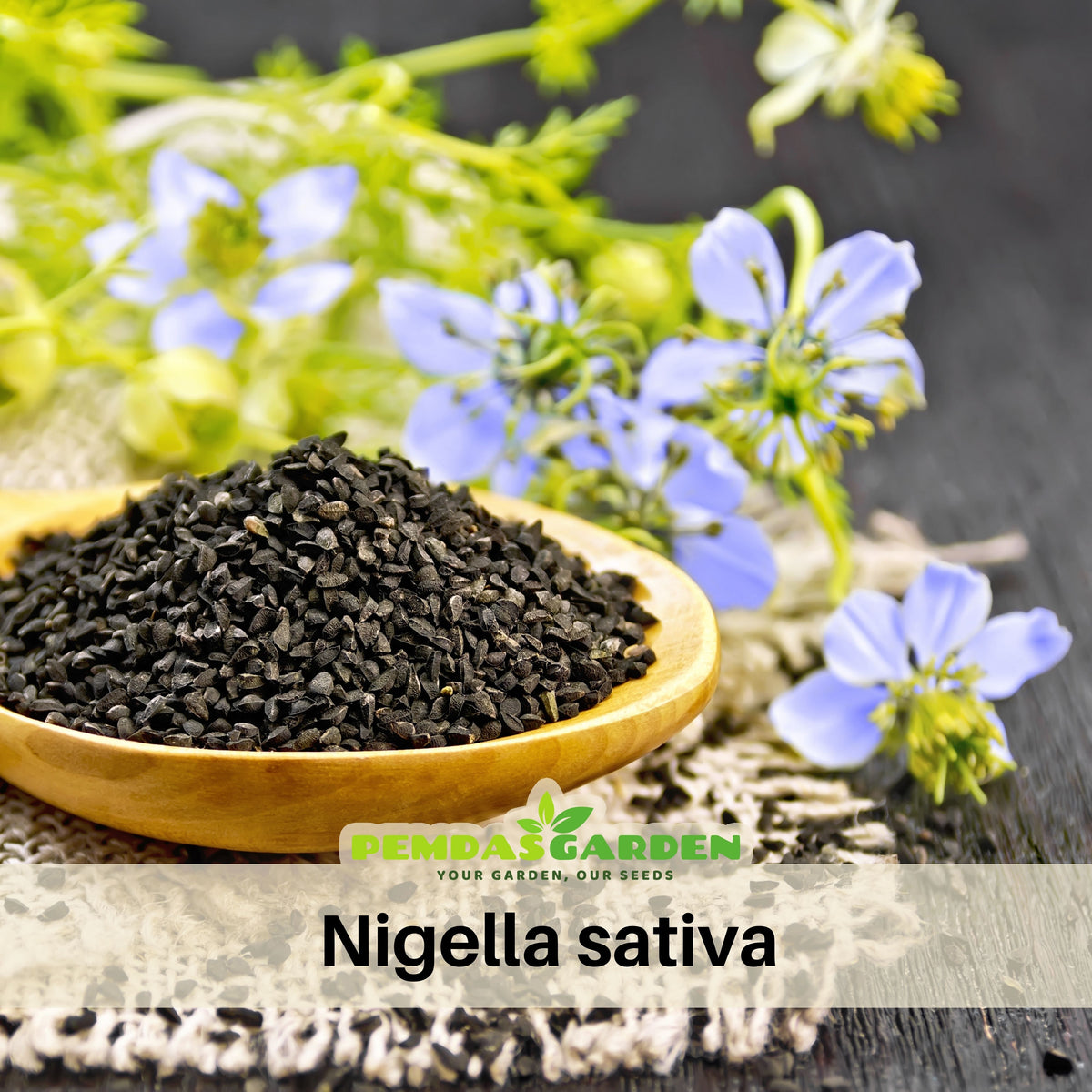 Black (Charnushska) Cumin Herbs Seeds, 55 seeds