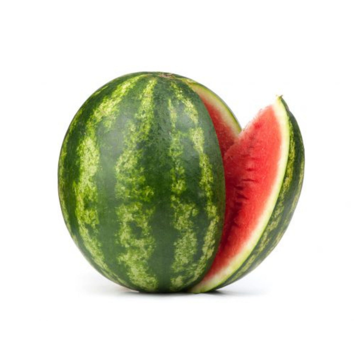 25 Seeds| Crimson Sweet Watermelon Seeds – Heirloom, Non-GMO, Large Round Melons, Sweet Juicy Red Flesh, Striped Green Rind, High Yield, Heat Tolerant, Easy to Grow Summer Garden Fruit for Fresh Eating & Juicing#6031