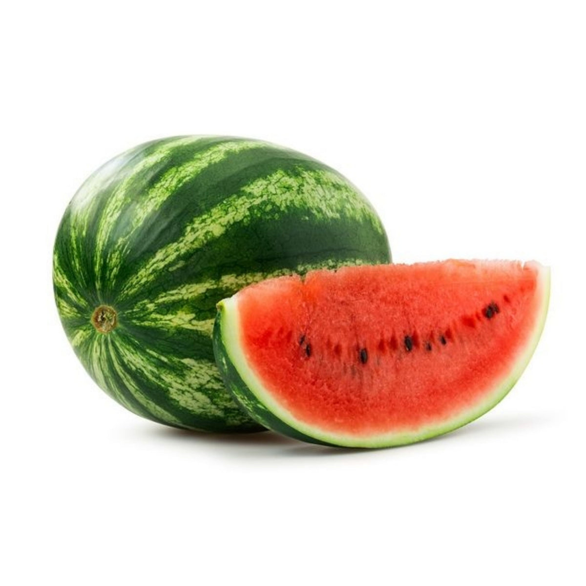25 Seeds| Crimson Sweet Watermelon Seeds – Heirloom, Non-GMO, Large Round Melons, Sweet Juicy Red Flesh, Striped Green Rind, High Yield, Heat Tolerant, Easy to Grow Summer Garden Fruit for Fresh Eating & Juicing#6031