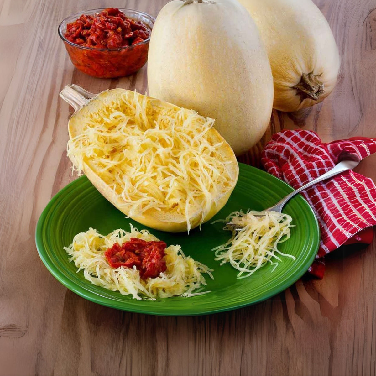 Spaghetti Winter Squash Seeds - Easy Grow, Long Storage, 25 seeds