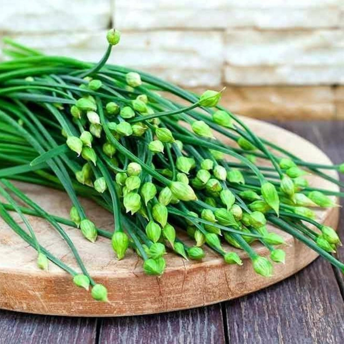 Chinese Chives Garlic Seeds - Perennial Asian Herb, 55 seeds