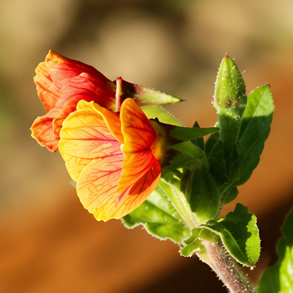 Oenothera Fruticosa 'Blood Orange' Seeds - Suncups, Sundrops, 30 seeds