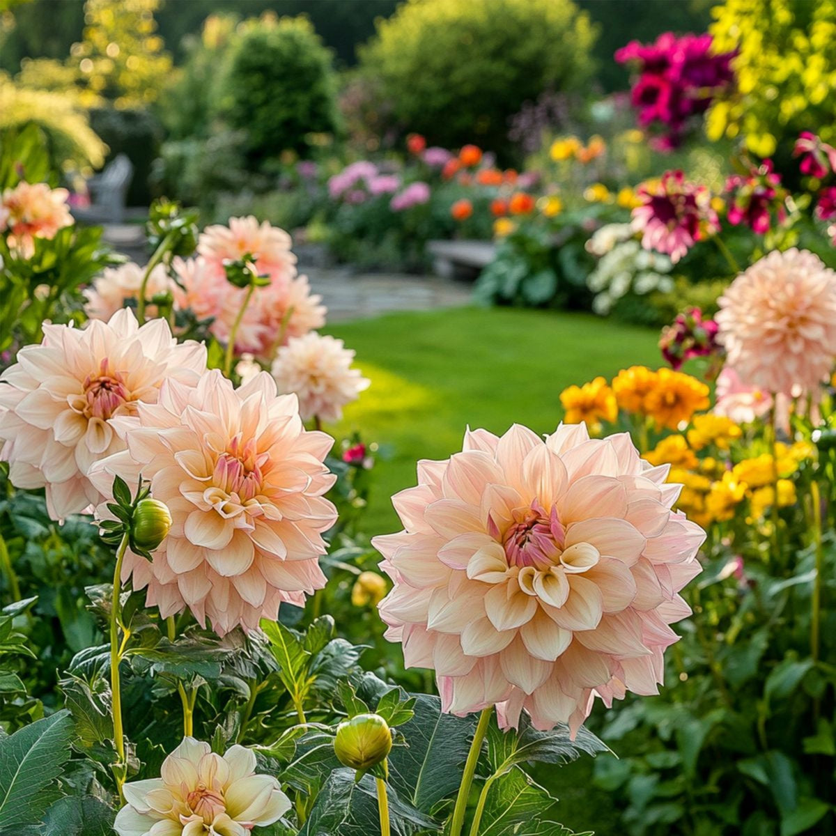 Dinnerplate Break Out Dahlia Perennial Seeds, 40+ seeds
