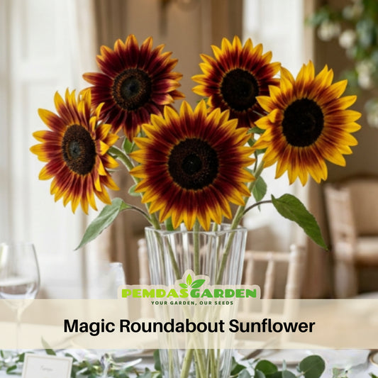 Sunflower Magic Roundabout Seeds, 25+ seeds