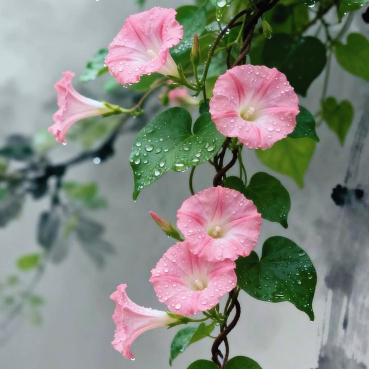 30+ Rare Seeds - Pink Shiva Morning Glory Seeds