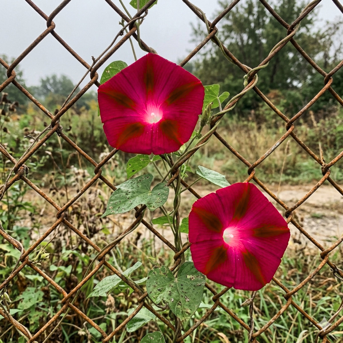 Scarlett Ohara Morning Glory Seeds, 30+ seeds