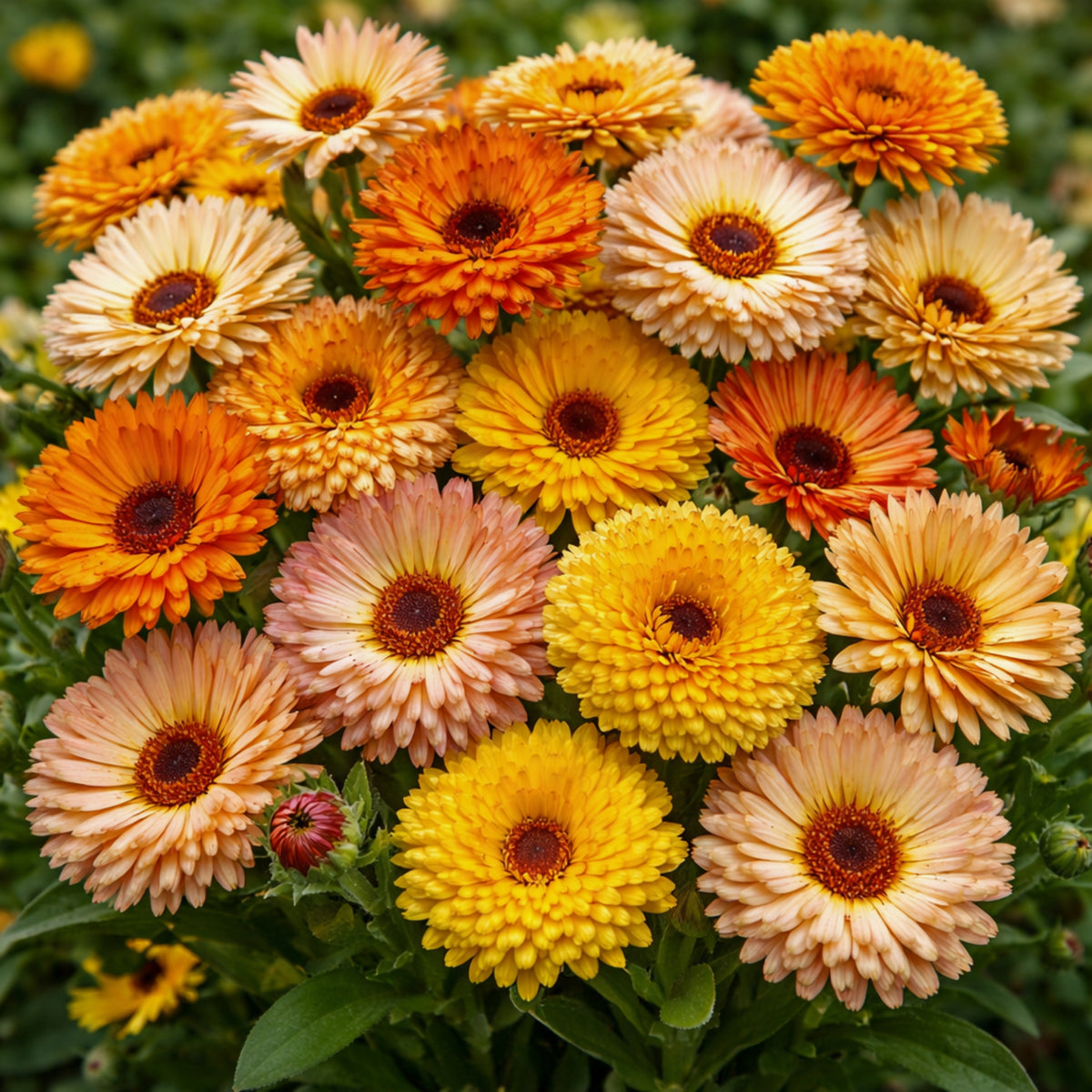 Sunset Mix Calendula Seeds (Calendula Officinalis), 50+ seeds