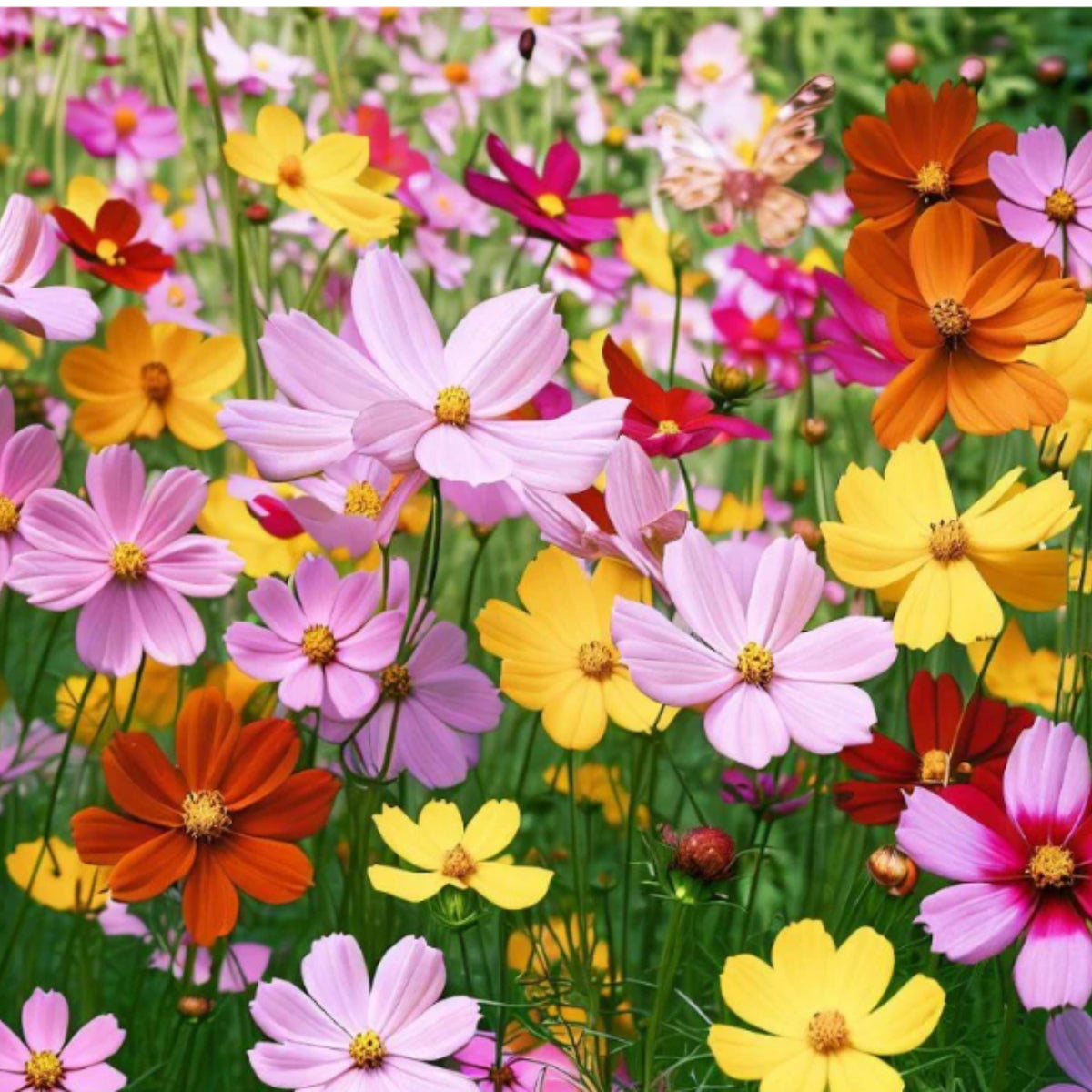 Crazy for Cosmos Seeds - Drought Tolerant, Cut Flower, 50+ seeds