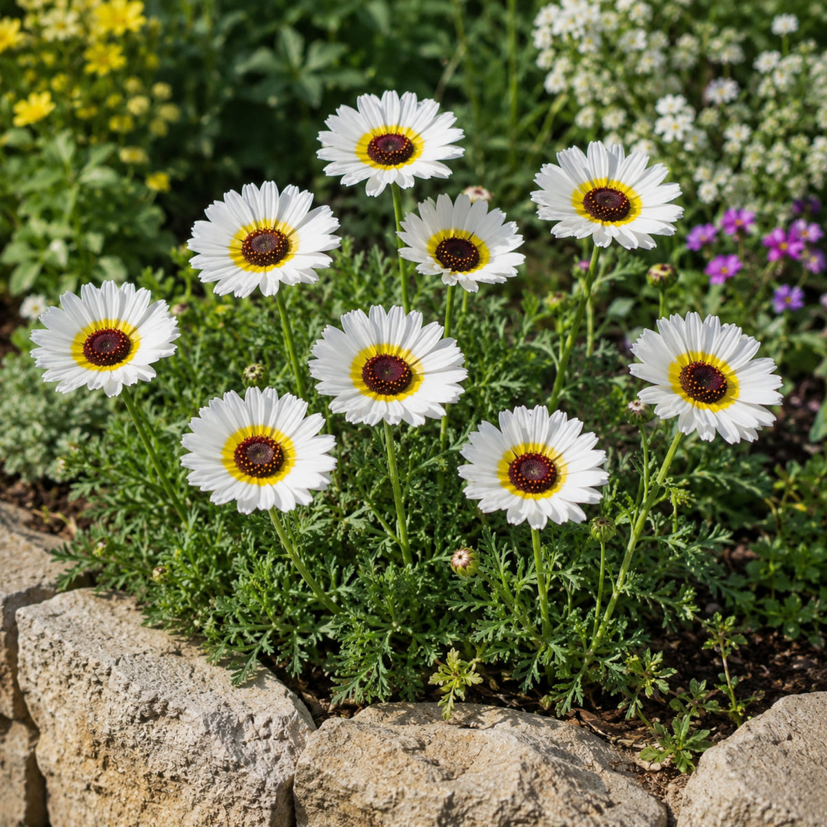 Polar Star Chrysanthemum Flower Seeds, 50 seeds