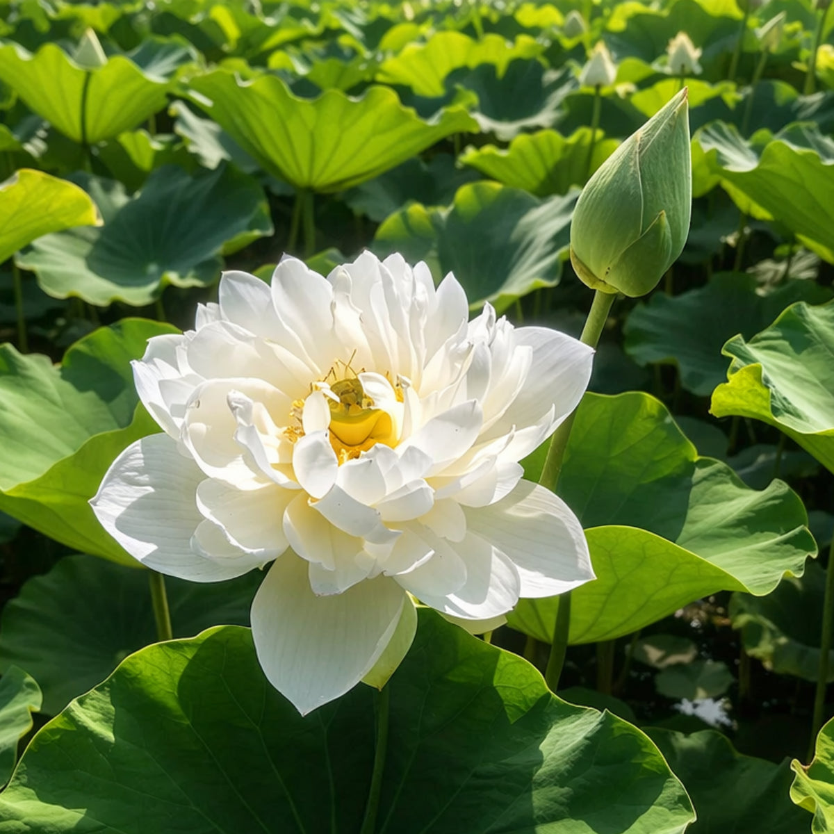 5+ Rare Seeds - High Cotton Lotus Seeds, Aquatic Perennial Water Plant