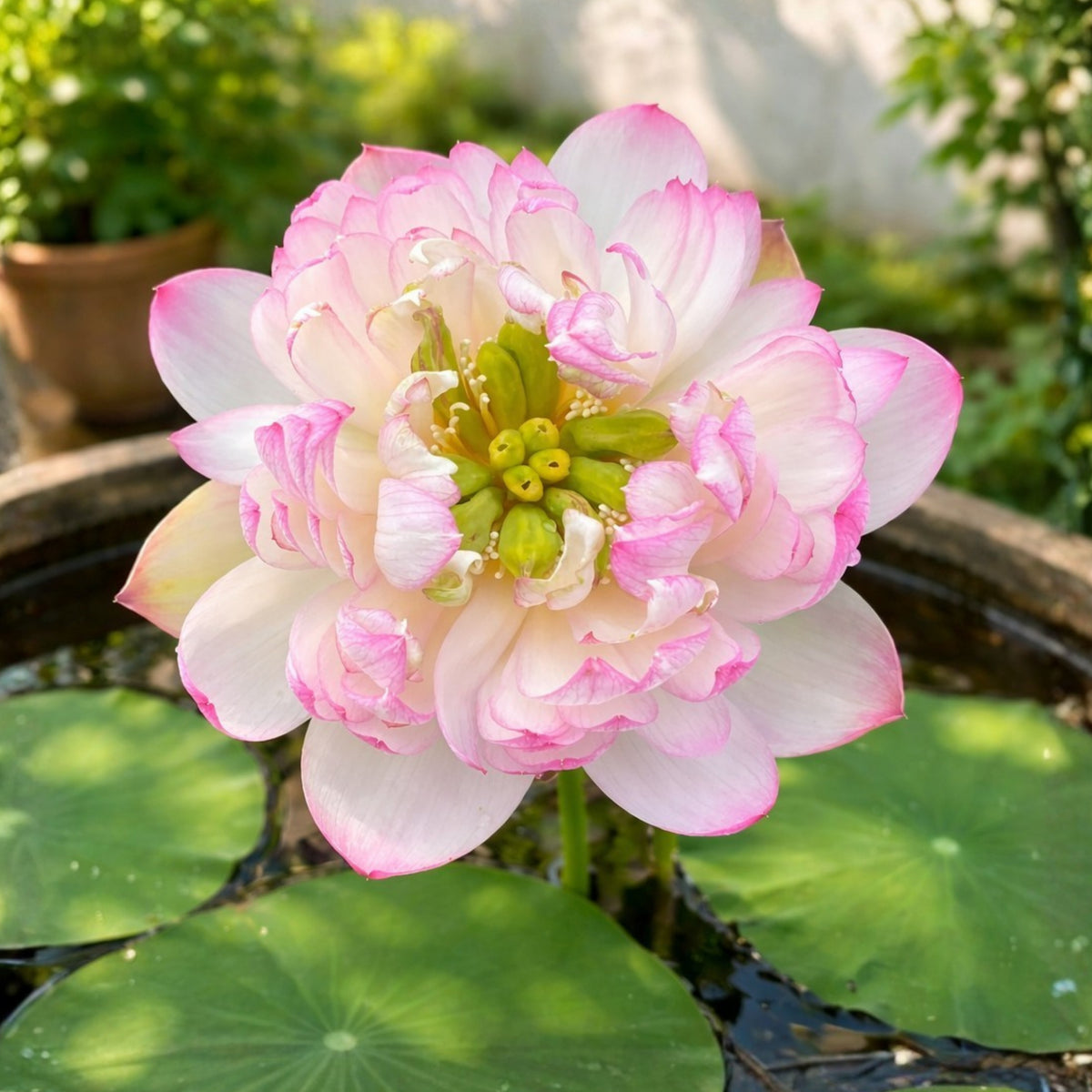 5+ Rare Seeds - Mallory My Love Lotus Seeds, Edible Seeds & Roots