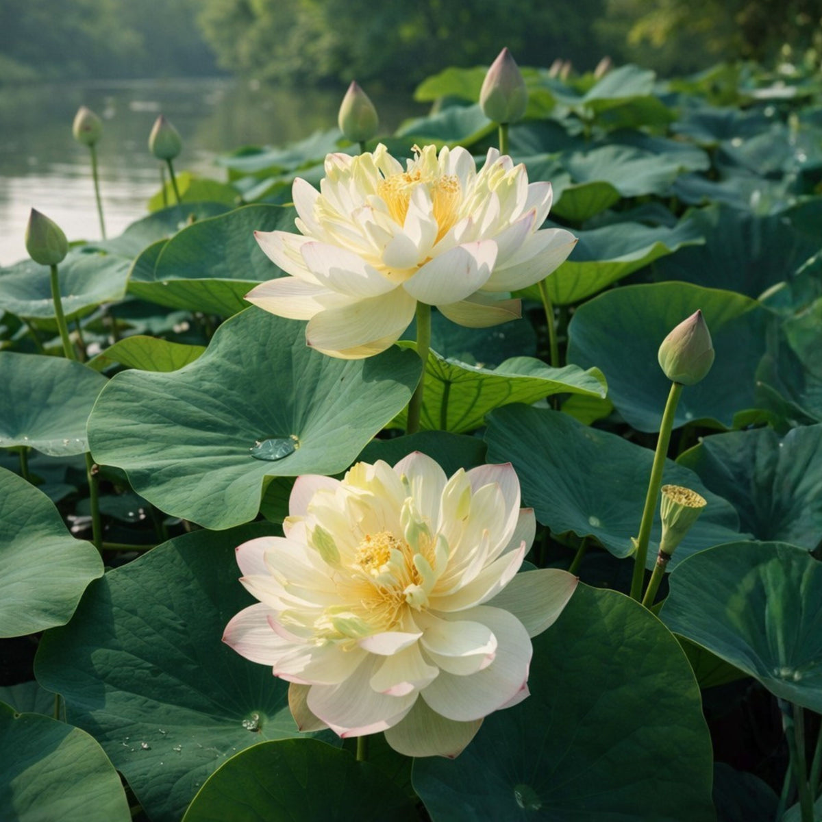 5+ Rare Seeds - Nanjing Love 16 Lotus Seeds, Edible Seeds & Roots