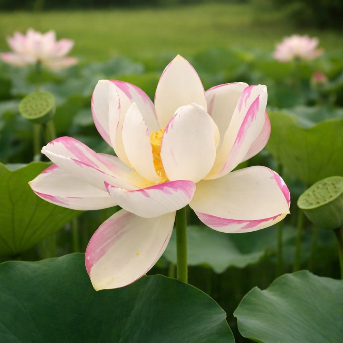 Empress Lotus Seeds - Water Plant Seeds, Bean of India, 5 seeds