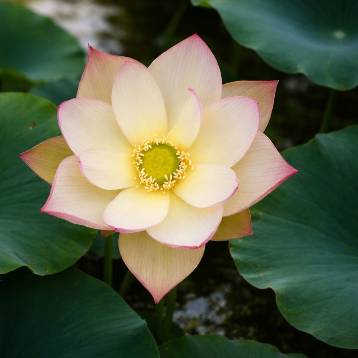 5+ Rare Seeds - Sunrise Brocade Lotus Seeds, Water Plant Seeds