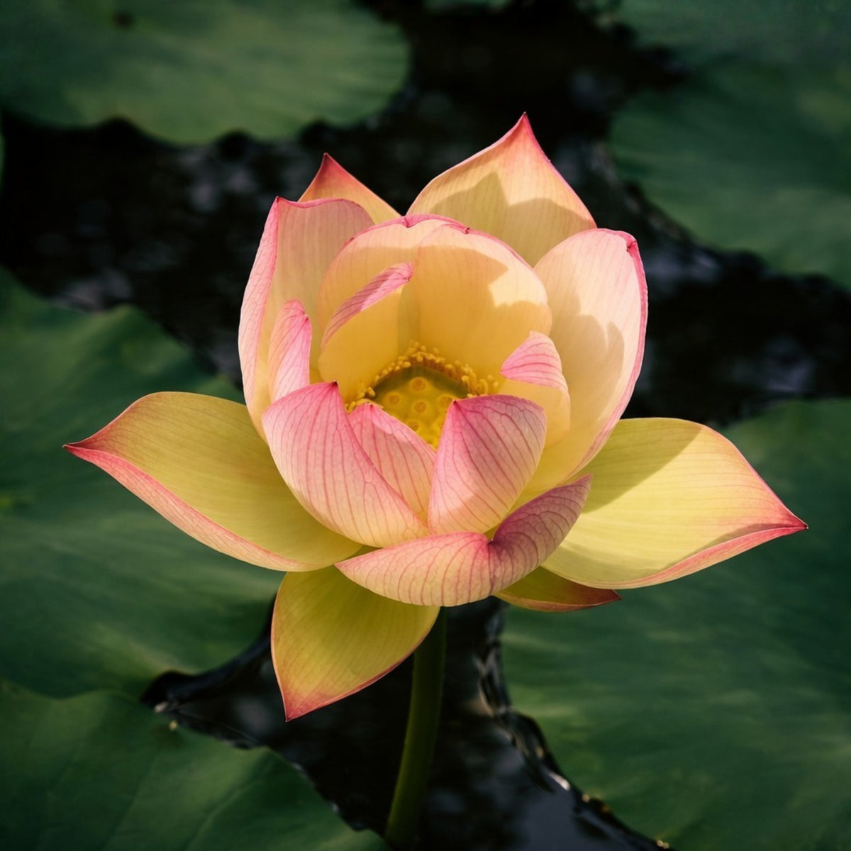 5+ Rare Seeds - Sunrise Brocade Lotus Seeds, Water Plant Seeds