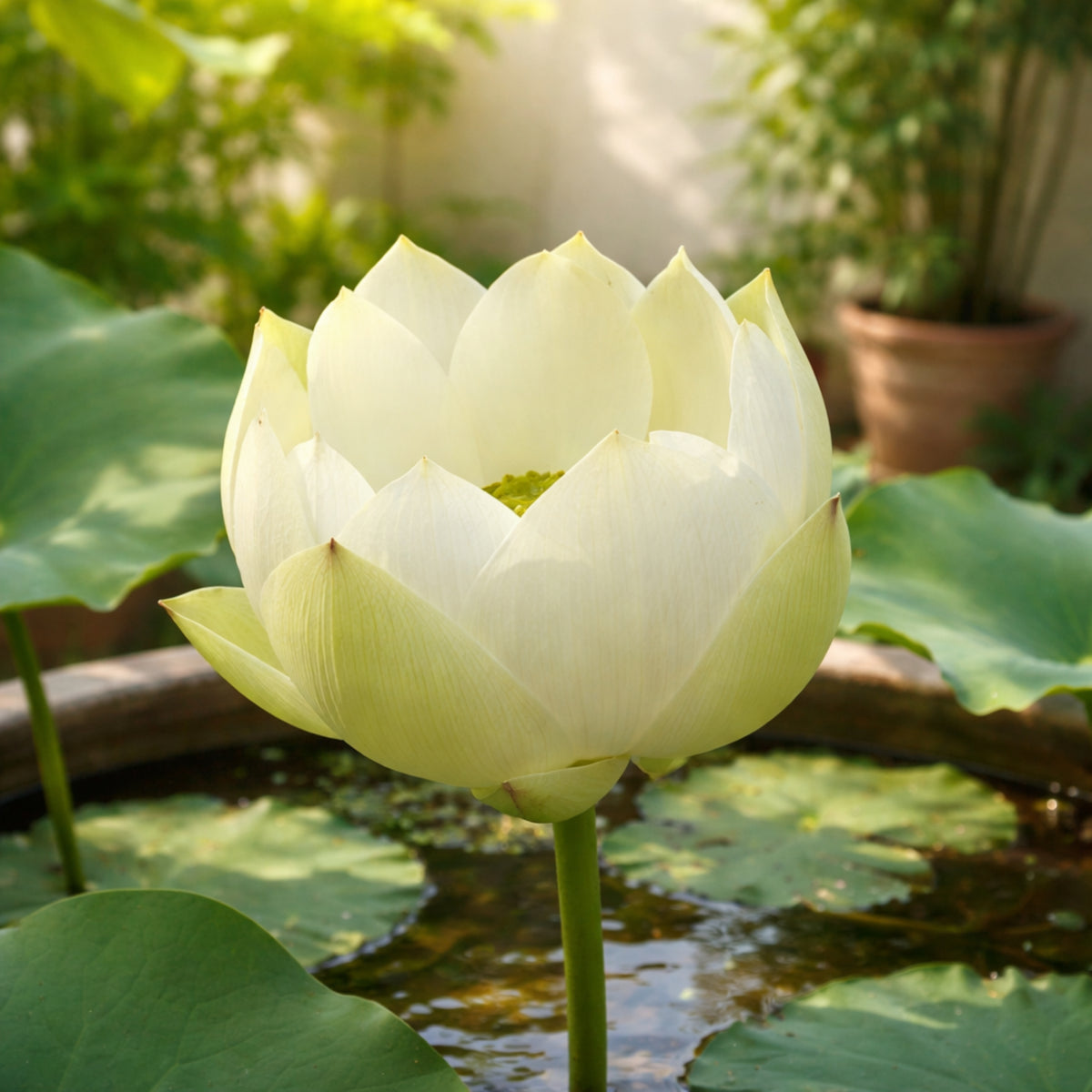 5+ Rare Seeds - Green Star Lotus Seeds, Aquatic Perennial Water Plant