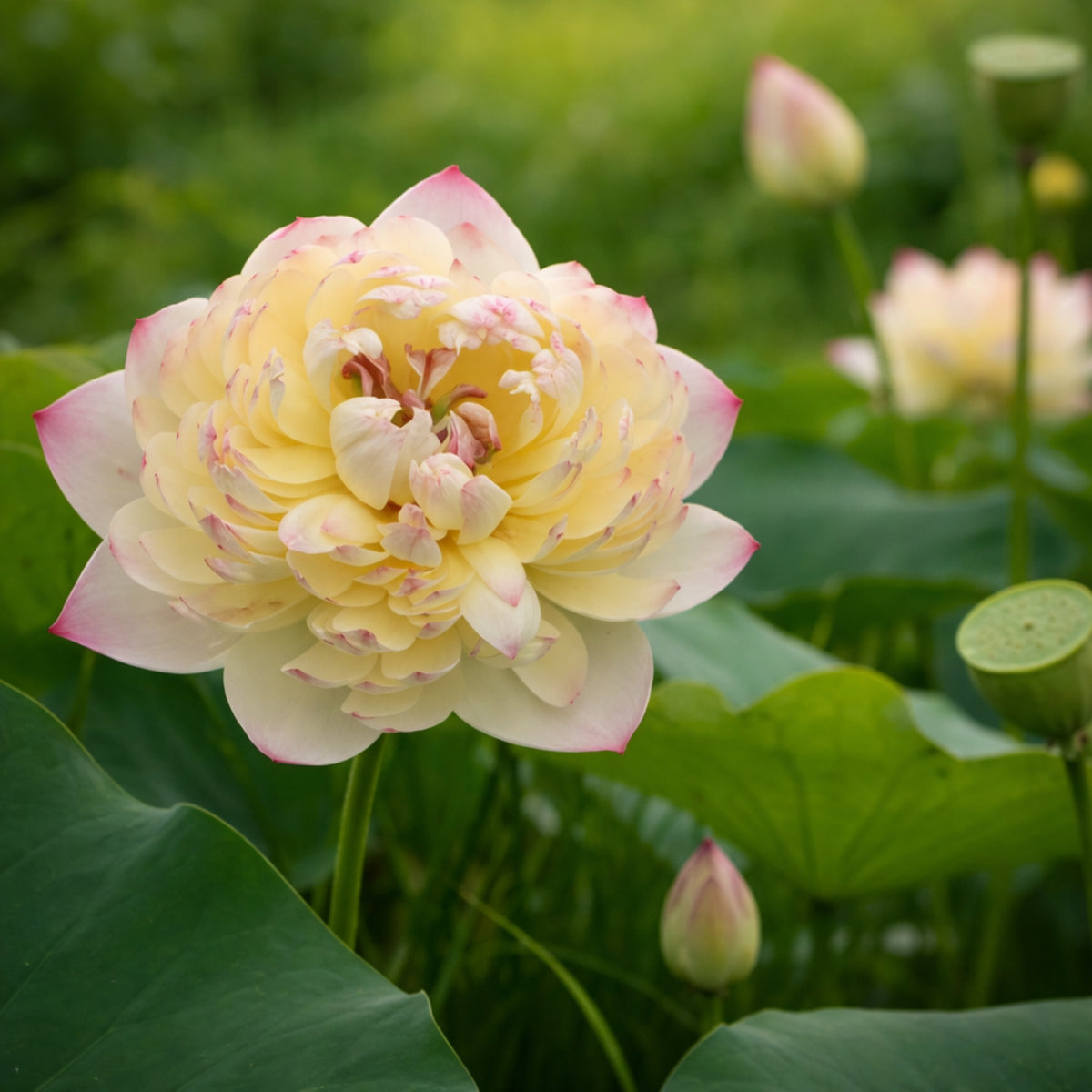 5+ Rare Seeds - Charming Lips Lotus Seeds, Edible Seeds & Roots