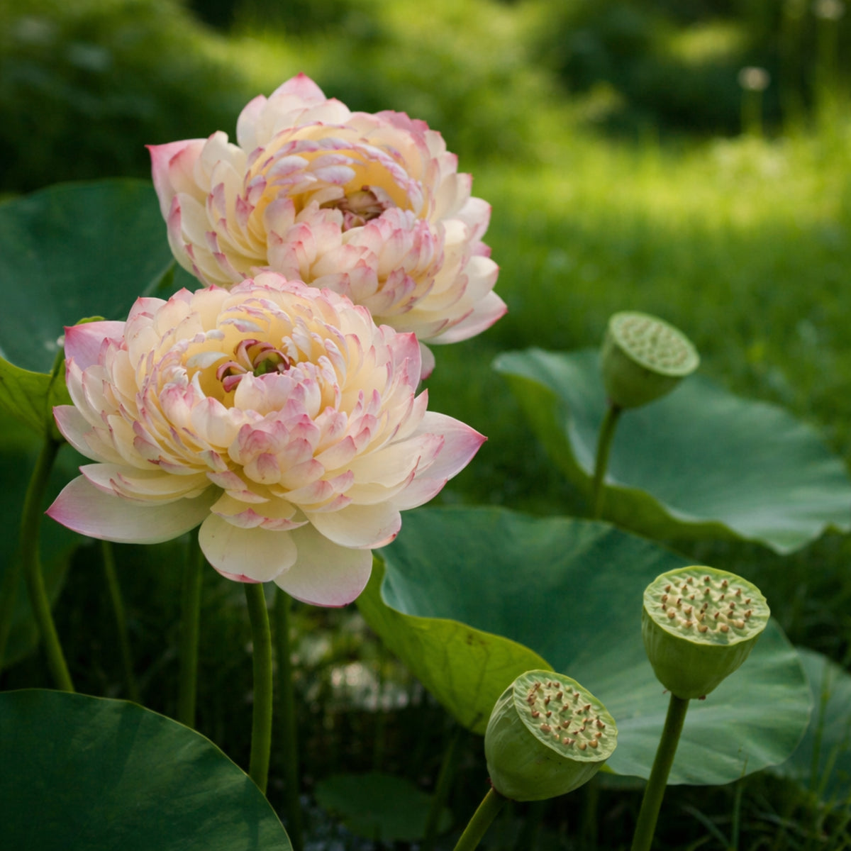 5+ Rare Seeds - Charming Lips Lotus Seeds, Edible Seeds & Roots