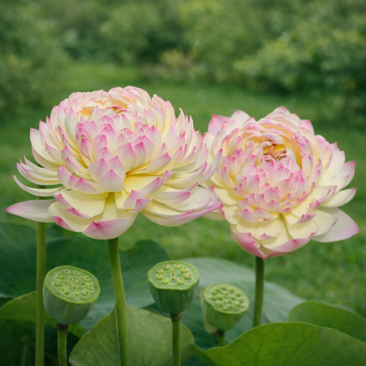 5+ Rare Seeds - Charming Lips Lotus Seeds, Edible Seeds & Roots