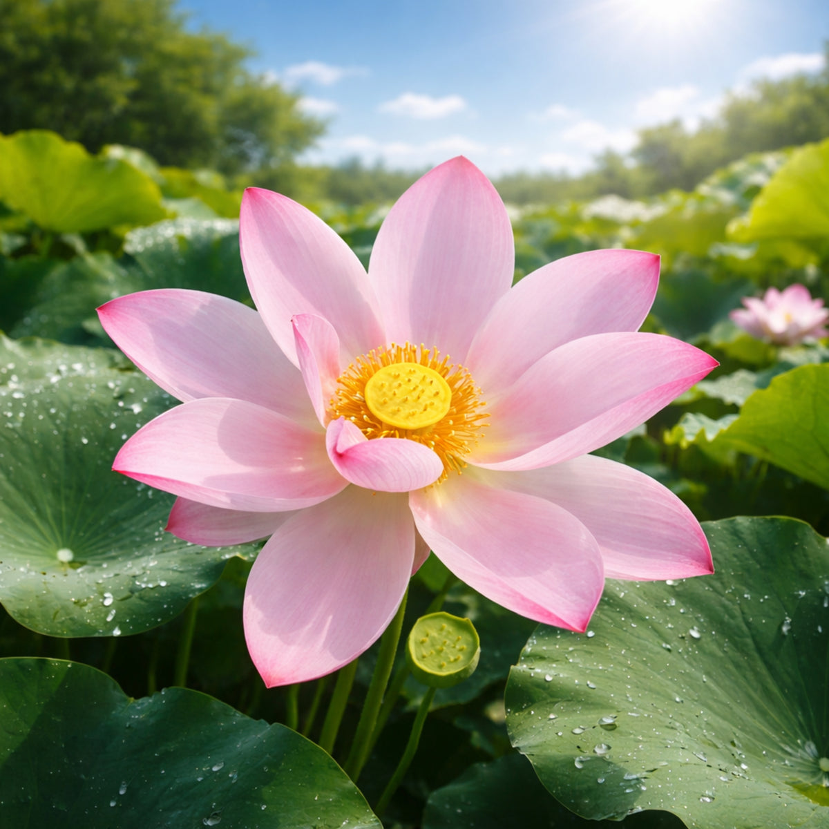 5+ Rare Seeds - Pink Parfait Lotus Seeds, Water Plant Seeds