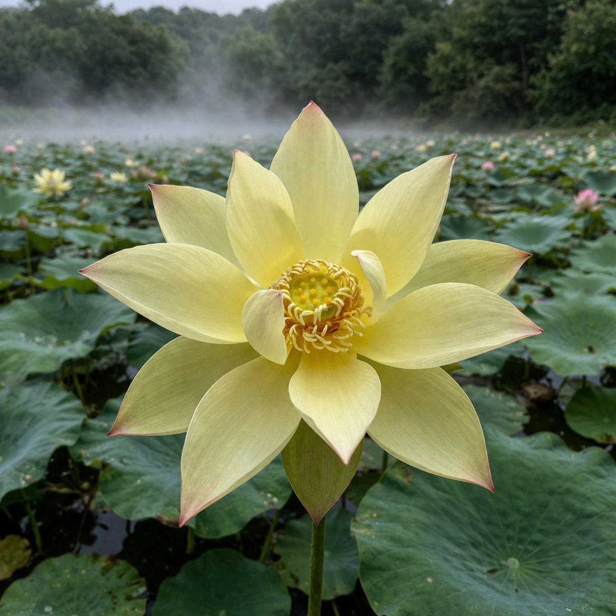 5+ Rare Seeds - Apricot Yellow Lotus Seeds, Edible Seeds & Roots