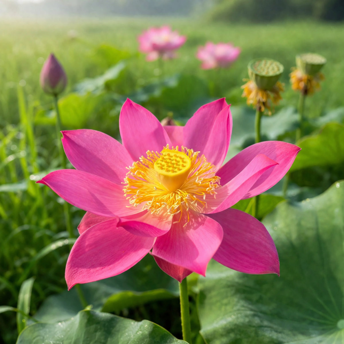 5+ Rare Seeds - Red Light 15 Lotus Seeds, Water Plant Seeds