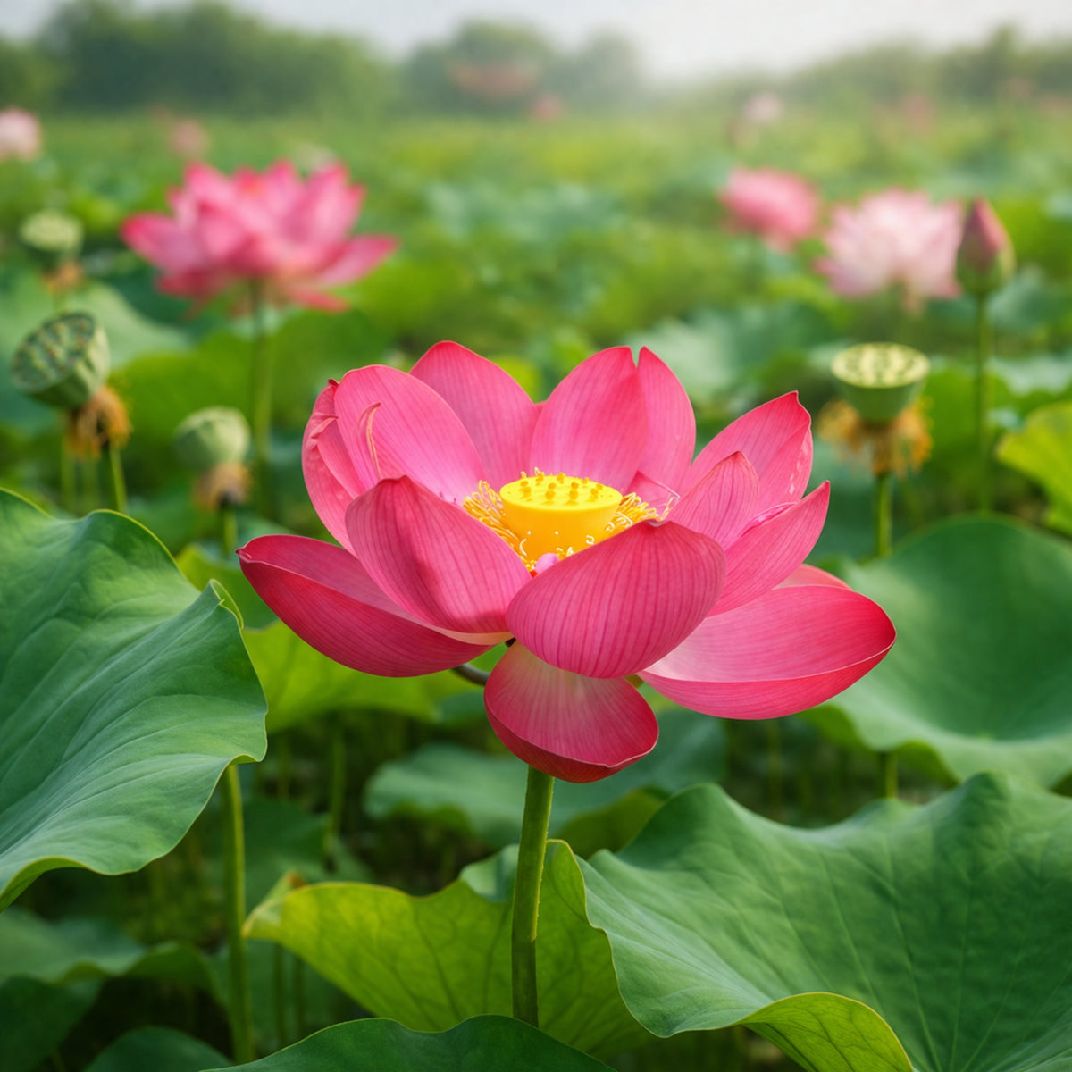 5+ Rare Seeds - Red Light 15 Lotus Seeds, Water Plant Seeds