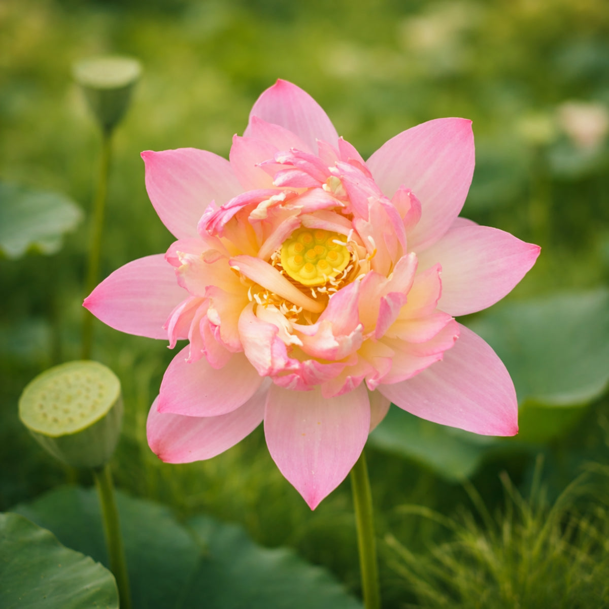5+ Rare Seeds - Colorful Glow Lotus Seeds, Edible Seeds & Roots