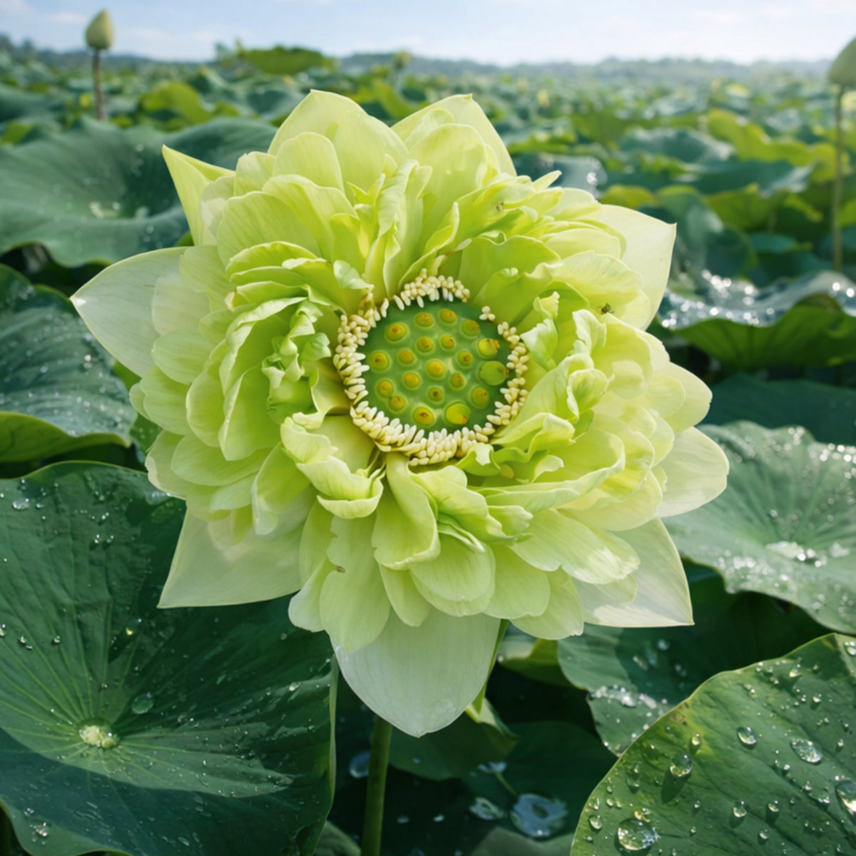 5+ Rare Seeds - Gold & Jade Peony Lotus Seeds