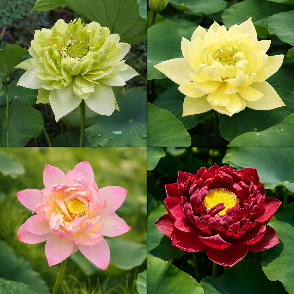 5+ Rare Seeds - Mix Lotus Seeds, Edible Seeds & Roots