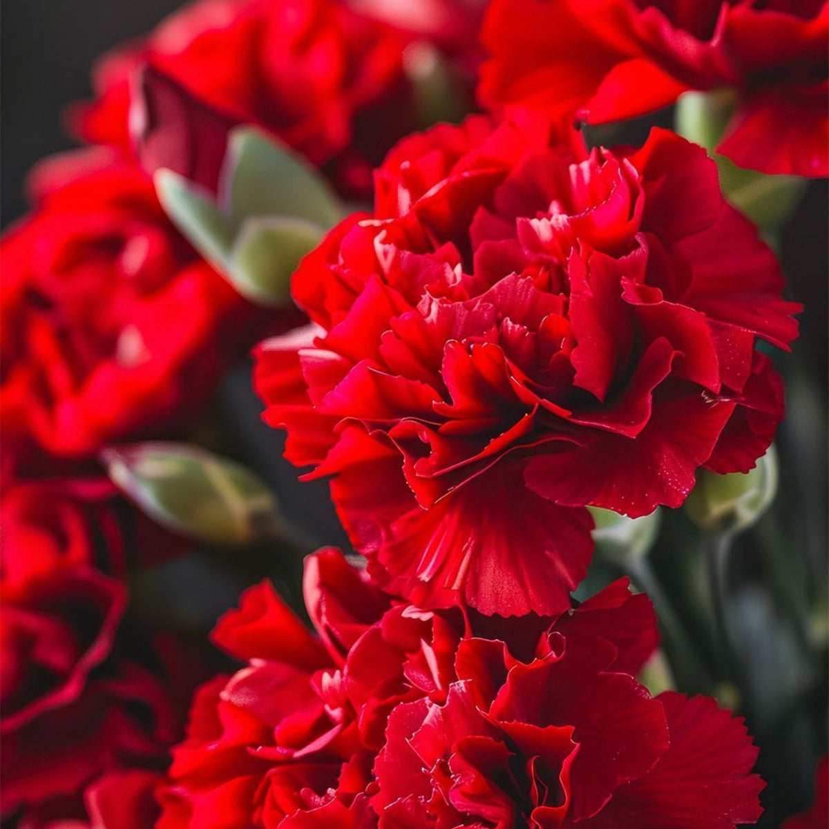 Red Carnations Seeds - Dianthus Seeds, 30 seeds