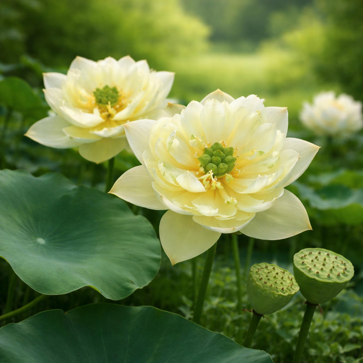 Yellow Peony Lotus seeds