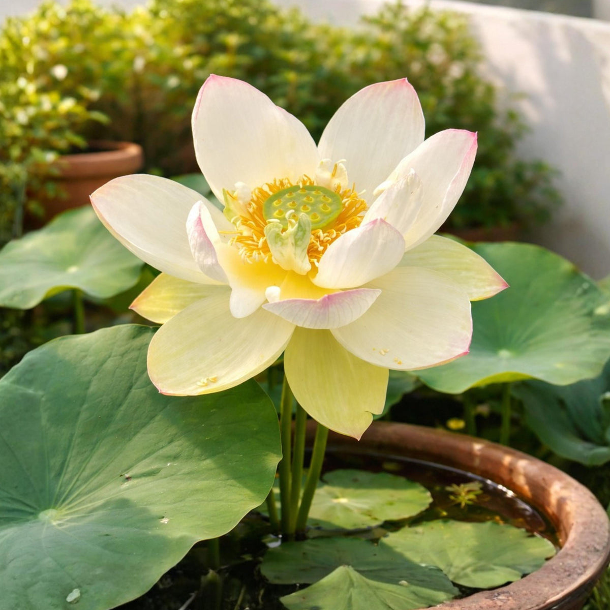 Pink Beauty Green Petals Lotus seeds