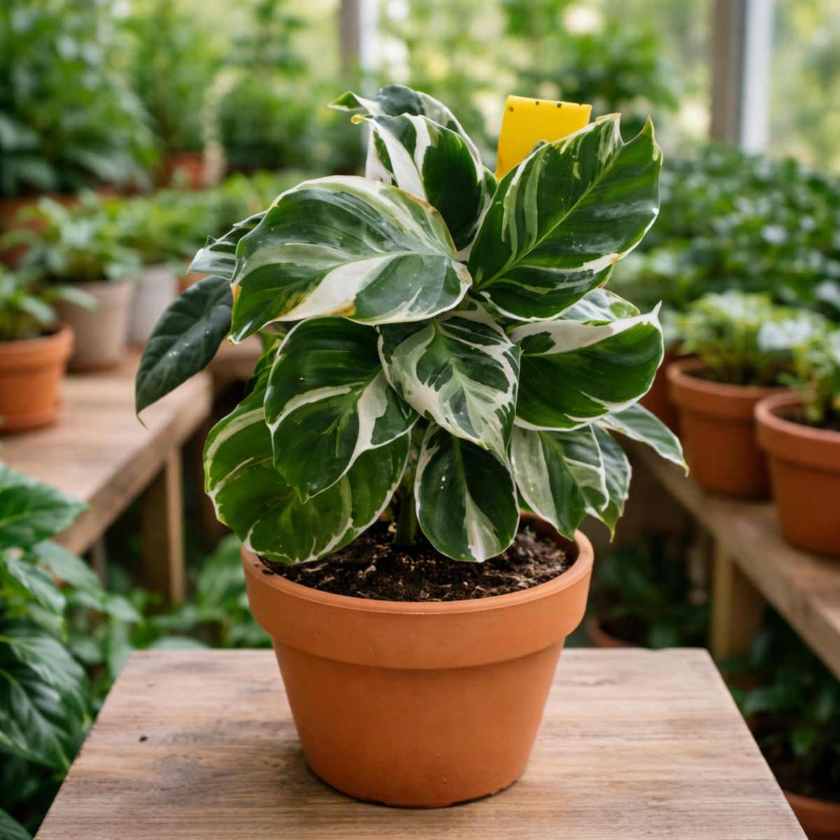Calathea White Fusion seeds