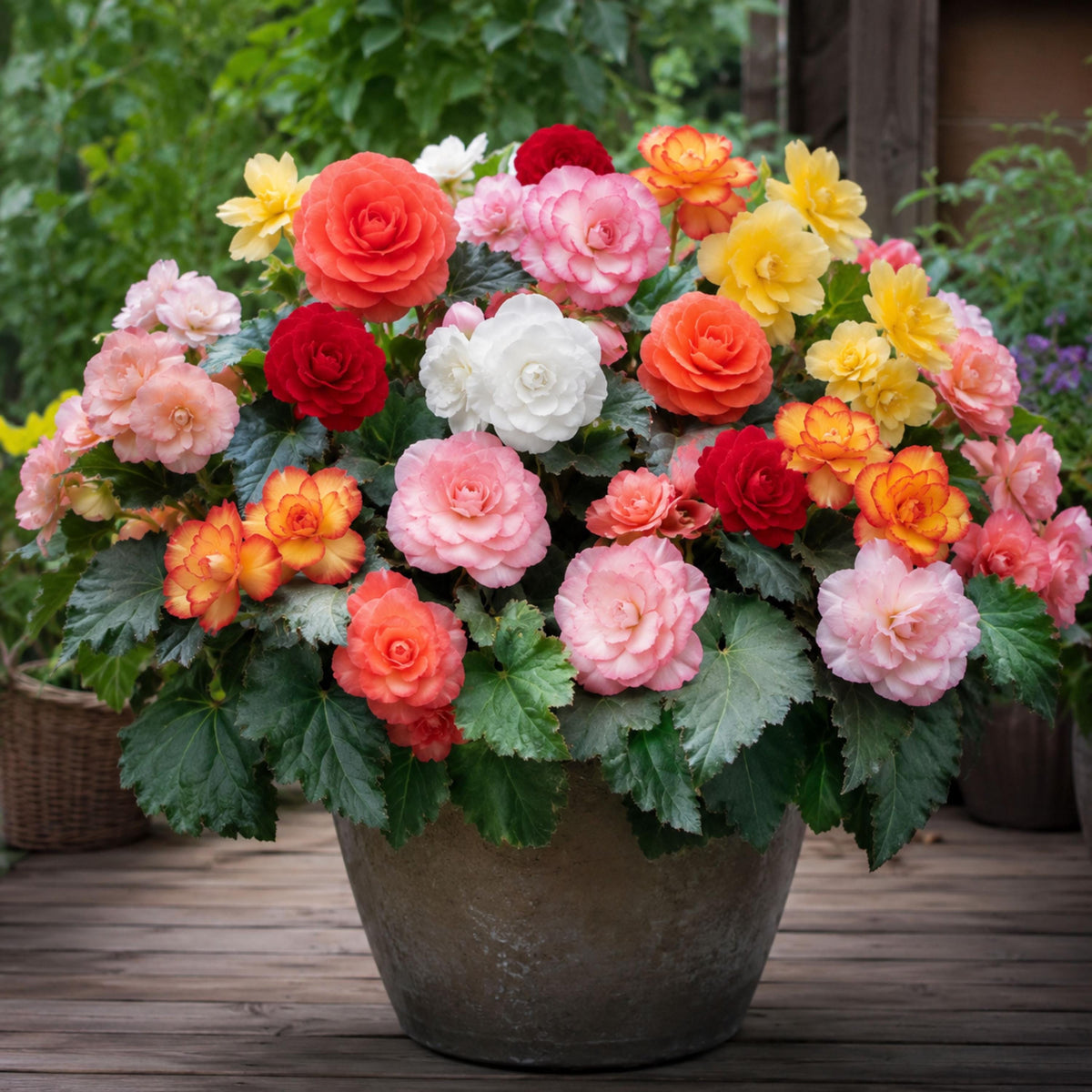 Roseform Mix Begonia seeds