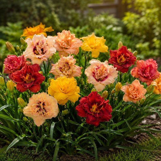 Double Daylily Mix seeds