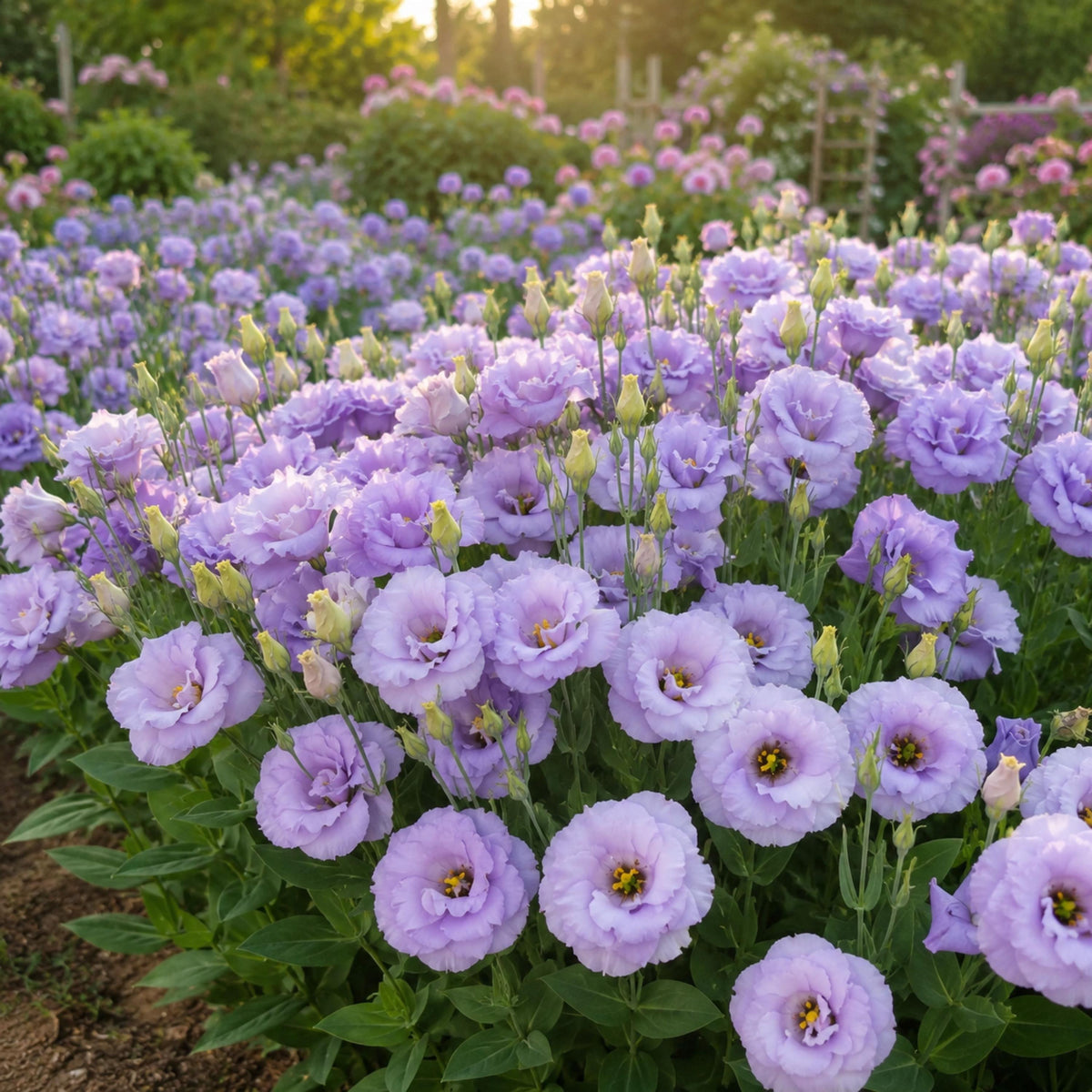 Echo Lavender Eustoma Lisianthus seeds