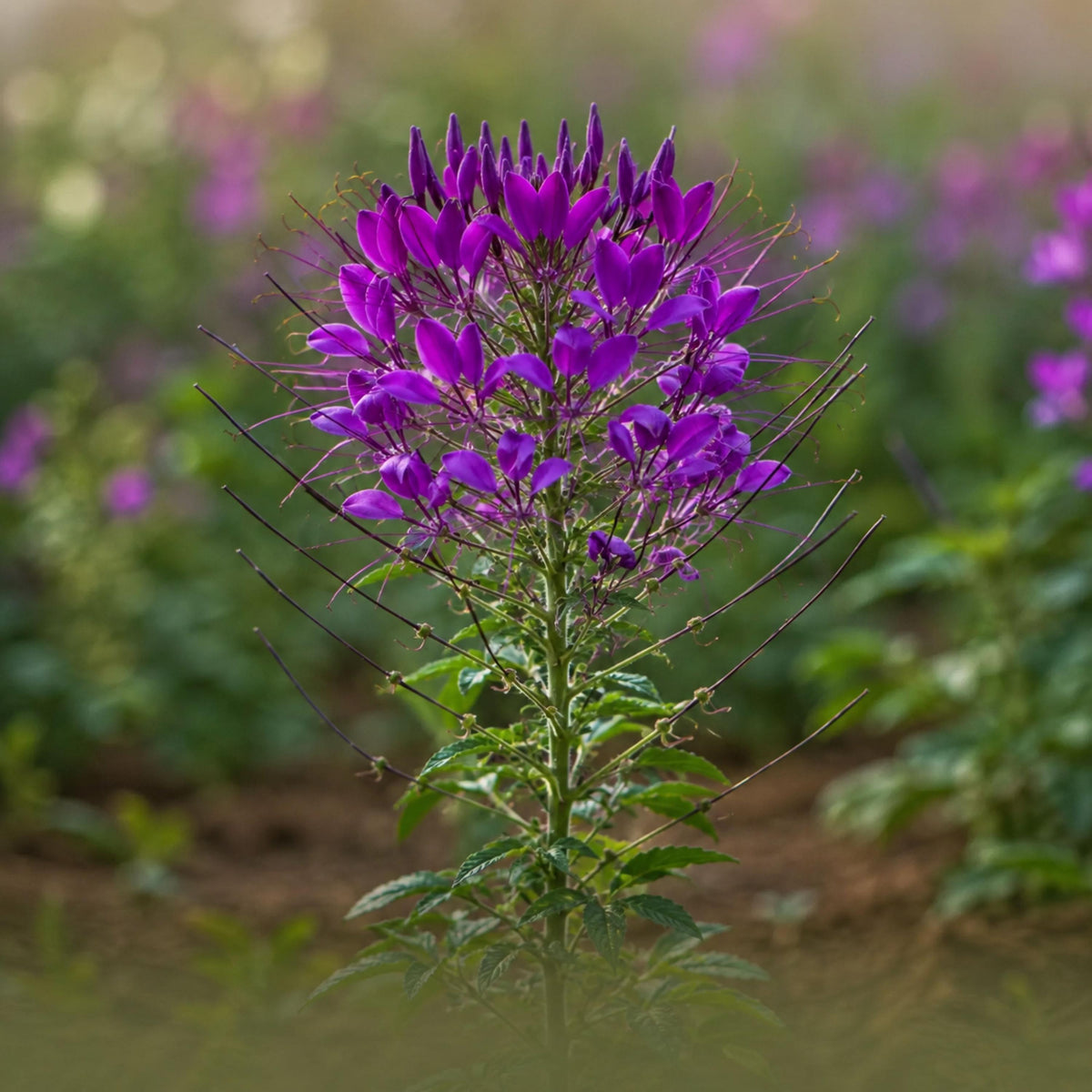 Sparkler Purple Cleome seeds