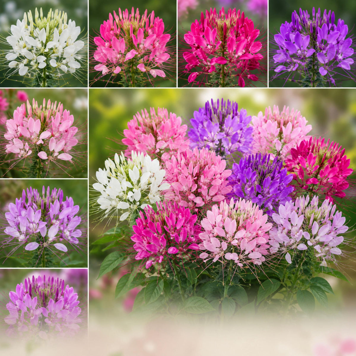 Queen Mix Cleome seeds