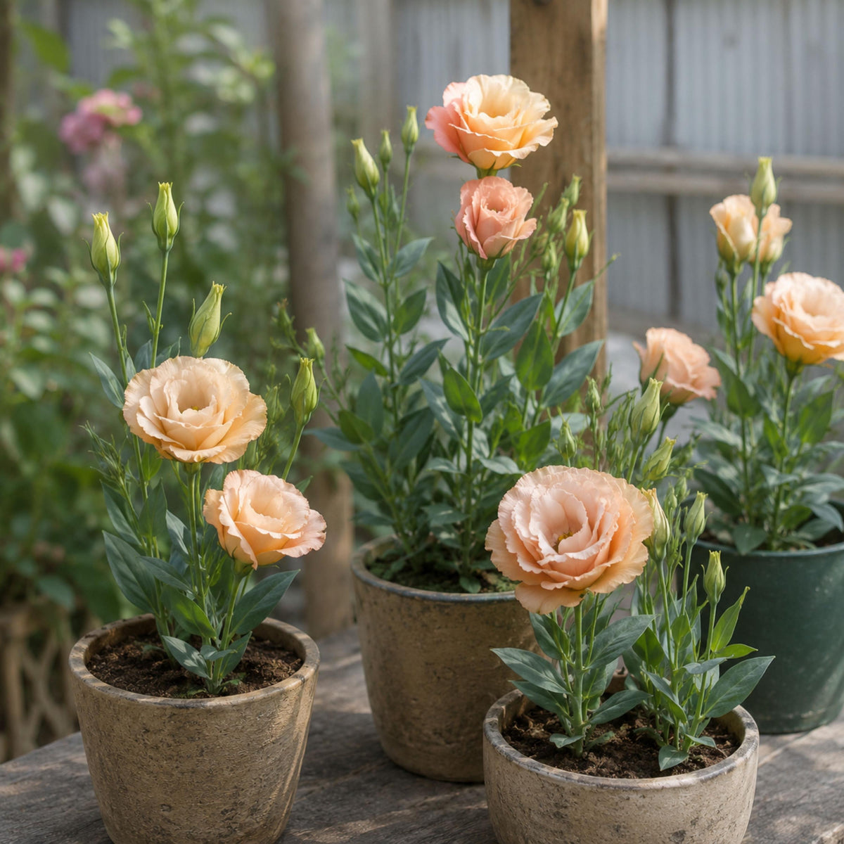Apricot Eustoma Lisianthus seeds