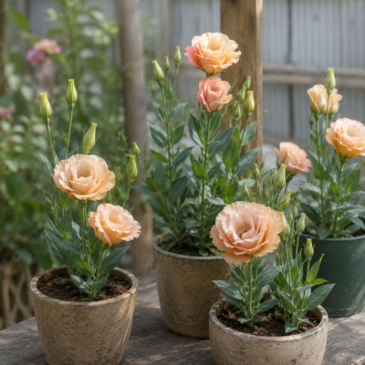 Apricot Eustoma Lisianthus seeds