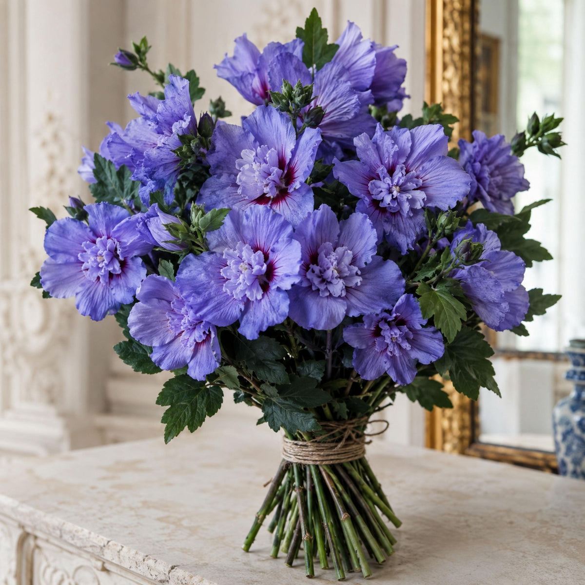 Elegant Blue Hibiscus seeds