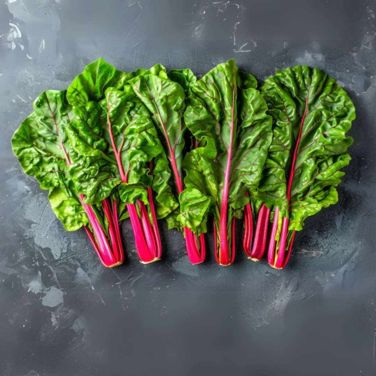 Ruby Red Chard Seeds - Biennial, Cold Resistant, 25+ seeds